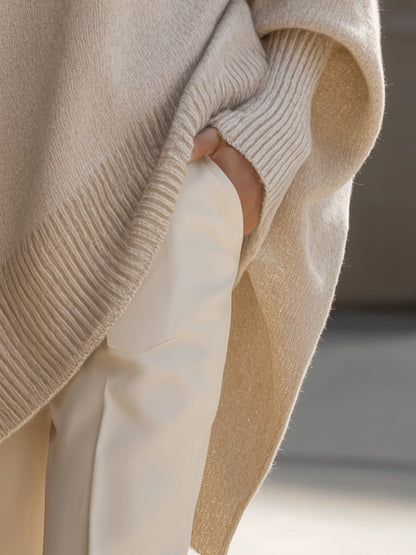 Elodie | Wool-Blend Oversized Jumper