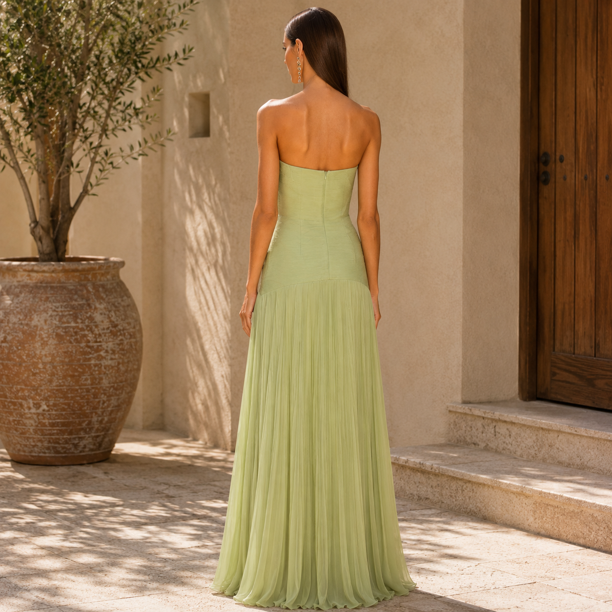 Almudena™ Dress | Sophisticated Elegance that Flatters with Delicacy