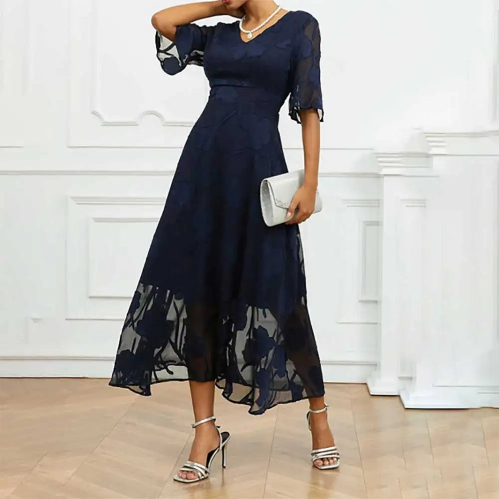 Celira | Dress with Sophisticated Floral Design