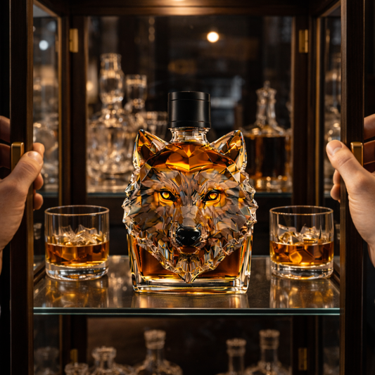 Whisky Bottle - Wolf Edition