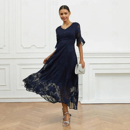 Celira | Dress with Sophisticated Floral Design