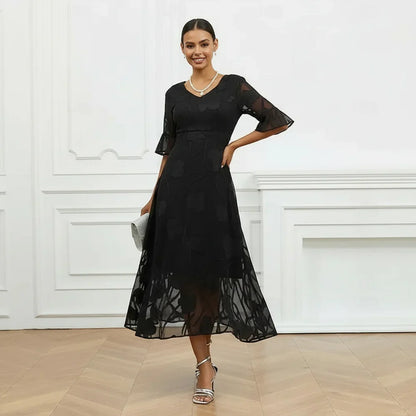 Celira | Dress with Sophisticated Floral Design