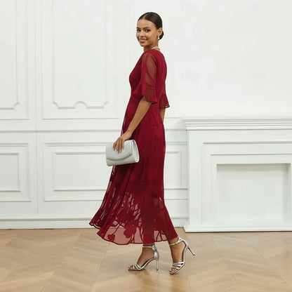 Celira | Dress with Sophisticated Floral Design