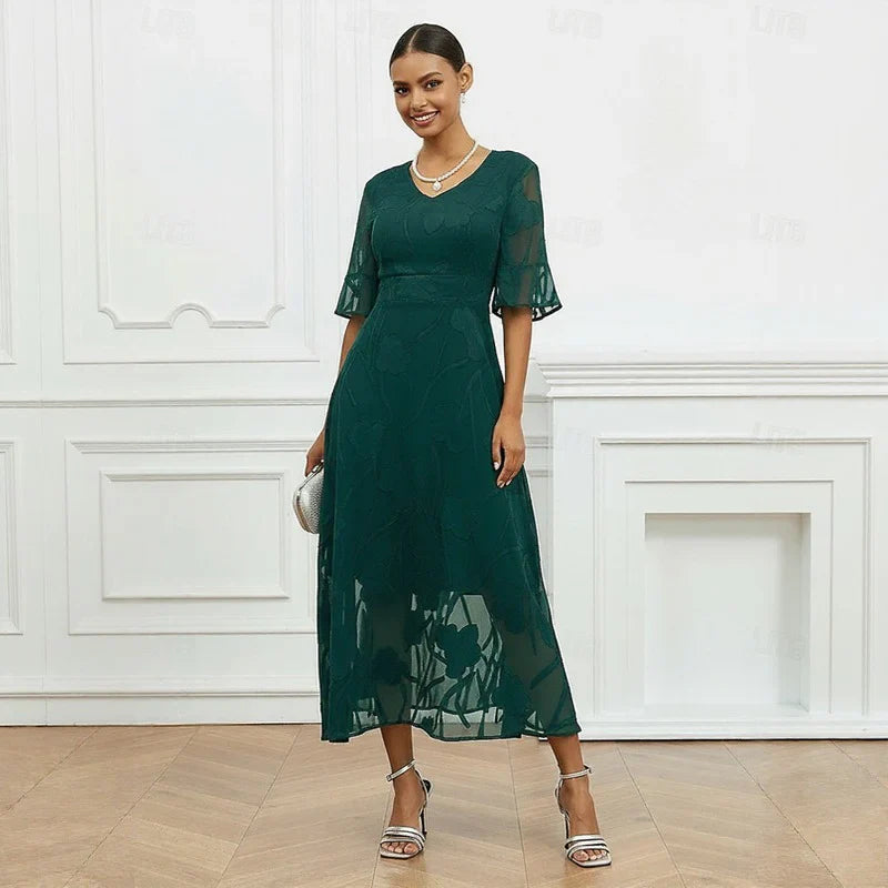 Celira | Dress with Sophisticated Floral Design