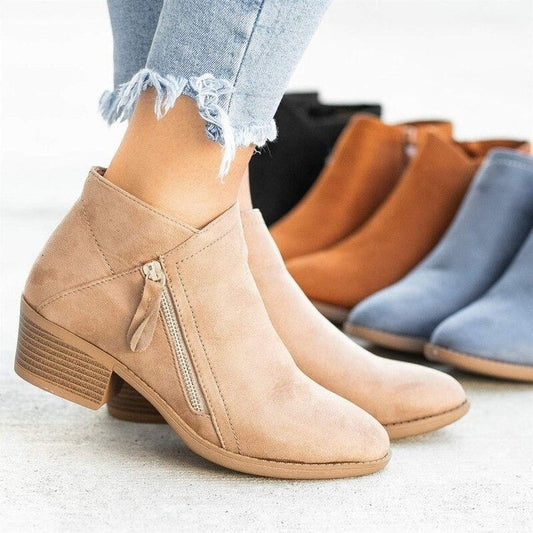 PREMIUM LADIES ORTHOPEDIC HEELED AUTUMN BOOTS 2026
