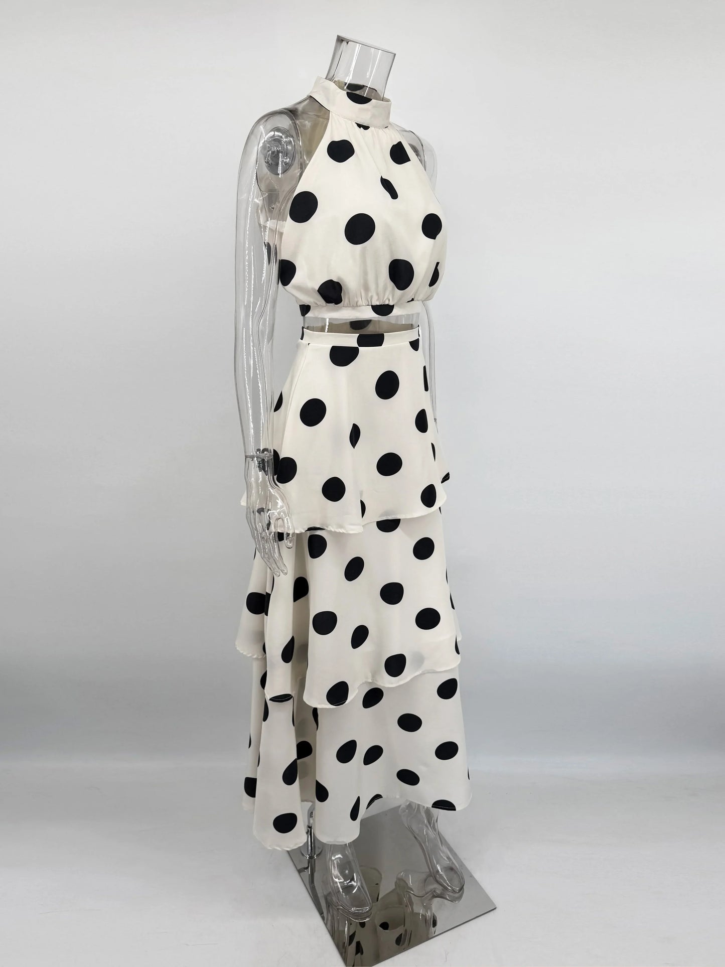 Luna | Polka Dot Set – Timeless Elegance